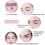 8 Styles Reusable Washable Handle Eyebrow Stencil 10
