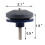 4 Pack Lawn Mower Blade Sharpener Lawn Mower Sharpener for Power Drill Best Gift 2