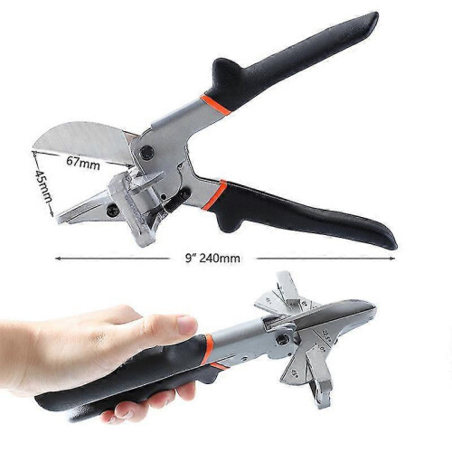 9 Inch Electric Wire Carving Cutter 0-135 Degrees Multi-function Angle Scissors Multi Angle Pvc Trunking Scissors Best Gift 2