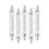 5 Pack R7s 118mm 300w 230v,r7s Halogen Linear Light Bulb, Dimmable Halogen Lamp for Construction Wo 1