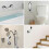2-pack Of 12" Bathroom Grab Bars Shower Handle with Strong Suction Cup Lh-1 3
