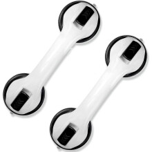 2-pack Of 12" Bathroom Grab Bars Shower Handle with Strong Suction Cup Lh-1