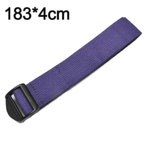 Cinch Buckle Cotton Yoga Strap