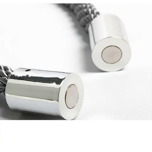 Curtain Tie-backs Magnetic Curtain Tieback Buckle Holder Window Strap Home 50cmgrey1pcs 1