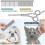 (Package A) Dog Grooming Scissors Kit, Professional Safety Thinning Shears Comb 3
