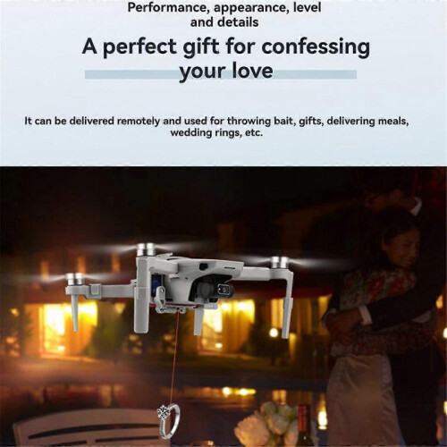 Thrower Airdrop System for Mini 2/Mini SE/ Mini Drone Delivery Device Dispenser Air Dropping Drone 1