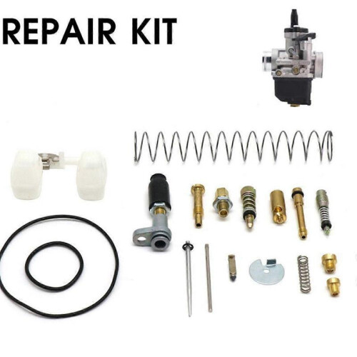 Motorcycle Carburetor Repair Kit for Carburettor PHBE PHBH PHBL Float,Slide Return Spring,,Needle,I 1