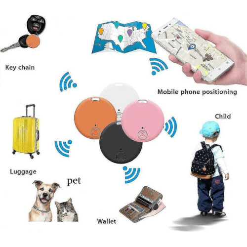 4pcs Wireless Item Locators,key Phone  Alarm Key Finder,sound Locator Tracker,compatible Ios And Android 2