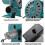 Variable Speed Electric Fan - Barbecues Fan Charcoal Forge Blower 7