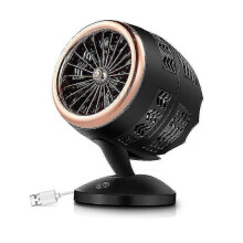 350w Space Usb Powered Heater Fan Portable Fan Fast Heating Thermostat Home Best Gift