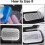Pack Of 60 Ems Gel Pad, Gels Pad for Ems Trainer Abdominal Trainer Stimulation, Abs Trainer Replacement Gel Sheet Replacement Pad, E 9