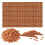 350 Pieces Mini Bricks for Landscaping Miniature Bricks Brick Wall Small Bricks for Garden Parts,1/ 1