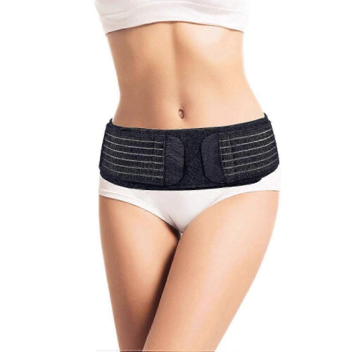Compression Adjustable Sacroiliac Hip Waist Compression Belt, Lower Back Support Brace, Pain Relief for Sciatica