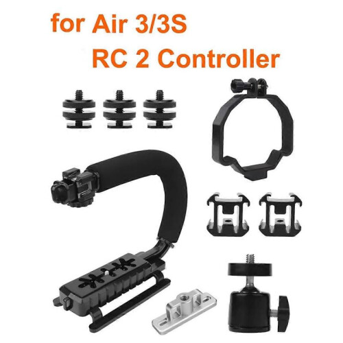 For RC 2 Handheld Bracket for AIR 3 3S Drone Camera U-Shaped Stand Set 1