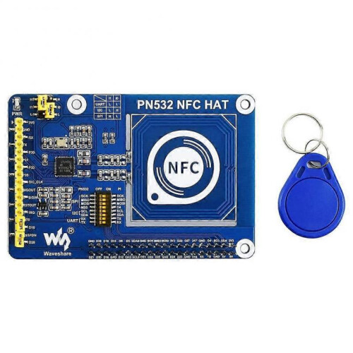 PN532 NFC HAT for in the 13.56MHz Frequency Supports Three Communication Interfaces I2C SPI and UA