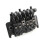 2 Sets of Guitar Bridge Accessories Double Swing Bridge Vibrato System String Board Vibrato Complet 5