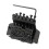 2 Sets of Guitar Bridge Accessories Double Swing Bridge Vibrato System String Board Vibrato Complet 2