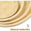 4 pcs Mini Bamboo Weaving Basket for Drawing Craft and Bread Display 2