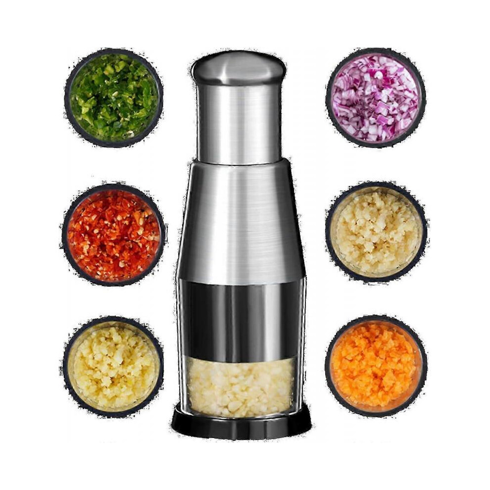 Garlic Press Garlic Chopper Stainless Steel Ginger Chopper Garlic Press Garlic Cutter Garlic Press