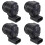 4Pcs Reversing Radar Parking Radar Probe 1ED919275C for ID3 ID4 ID6 3