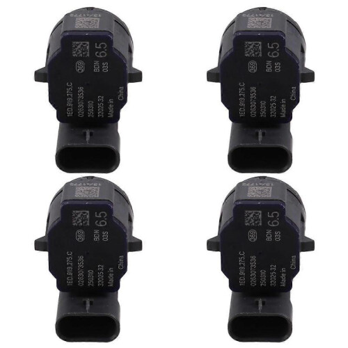 4Pcs Reversing Radar Parking Radar Probe 1ED919275C for ID3 ID4 ID6