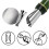 300 Pcs 3 Inch Silver Wine Pourer Discs Drip-proof Drop Drip Stop Pouring Pour Spout Pour Wine Thin 5