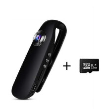Police Body Camera and Portable, Camera with Video Wearable, 1080P Wearable Camera, Mini Camera EU