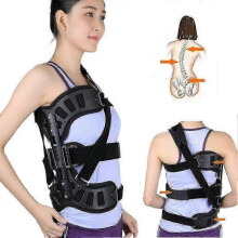 Posture Corrector Adjustable Scoliosis Posture Corrector Spinal Auxiliary Orthosis for Back Postoper