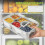 Snacks Box Container, Stainless Steel Divided Serving Tray with Lid and Handle, 6 Compartment Porta 5