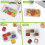 Snacks Box Container, Stainless Steel Divided Serving Tray with Lid and Handle, 6 Compartment Porta 3