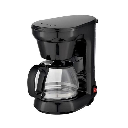 Electric Coffee Maker 750ml, 6-Cup Drip Coffee Machine with Anti-Drip Function, Borosilicate Glass