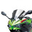 Motorcycle Front Windshield Deflector Windshield Fairing Kit for 500 SE NINJA500 2024 Clear 2