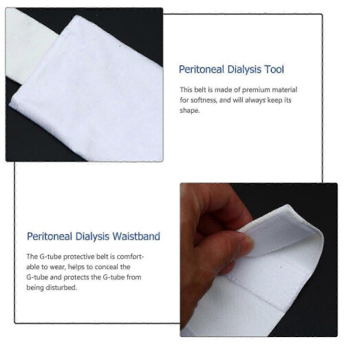 Adjustable Abdominal Dialysis Belt Peritoneal Dialysis Conduit Belt with Bag 2