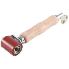 Seam Roller, 40mm Silicone Seam Roller with 6mm Brass Detail Penny Roller, for Pvc/epdm Single Ply[ALJ]