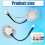 2pcs Range Hood Light Bulbs, Stainless Steel Range Hood LED Light Replacement Recessed Kitchen Range Hood Light 5