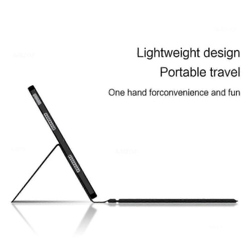 For Lenovo Idea Tab Pro Xiaoxin Pad Pro 12.7 (2025) Leather Case + Touchpad Bluetooth-Compatible Key 1