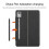 For Lenovo Idea Tab Pro Xiaoxin Pad Pro 12.7 (2025) Leather Case + Touchpad Bluetooth-Compatible Key 5