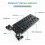 New Battery Cheese Plate Backboard Plate with 19mm Railblock for V Lock Mount Power Splitter Camera 4