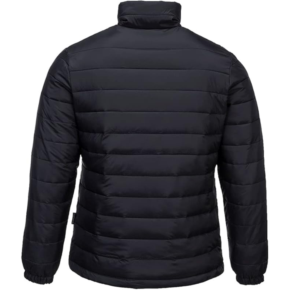 (L) Portwest Workwear Women's Jacket Aspen Black Padded Top