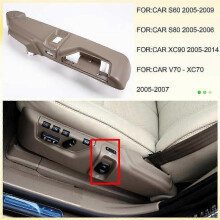 Left Front Power Seat Trim Cover & Outer Guard Panel for XC90 S60 XC70 S80 2005-2014 LH Side