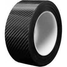 3CMx3M Carbon Fiber Vinyl Sticker - Car Door Edge Guard, Anti-Scratch Protective Film (1 Piece)
