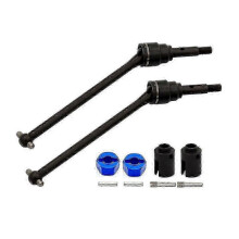 (Front) Traxxas Slash Rustler Stampede Hoss VXL 4X4 2WD Steel CVD Drive Shafts Upgrade Kit (4PCS) P20250110782