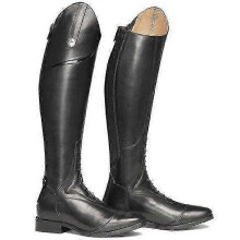 (42, Black) Women's Tall Synthetic Horse Riding Boots with Zipper - Fashion Equestrian Boots