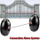 2pcs Automatic Infrared Beam Detector IR Alarm Sensor for Door Window Security Burglar Alarm System S202412 1