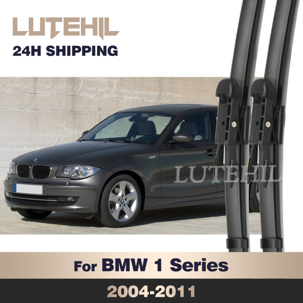 For BMW 1 Series E81 E82 E87 E88 2004-2011 2005 2006 2007 Wiper Front Wiper Blades Windshield Windscreen Window Brush 20" 20"-image-OPC-PHXZM8V-NEW