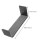 2pcs Surfboard Wall Mount Hanger - Black Display Rack for Wall Storage 2