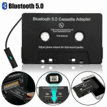 Car Bluetooth Cassette Player - Wireless Audio Adapter with Bluetooth 5.0 & Aux for Car Stereo Tape Deck