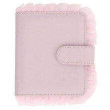 Mini Film Photo Album 64 Pockets for Polaroid Mini 12 11 9 8 Instant Camera - 3in Picture & Name Card Holder Pink
