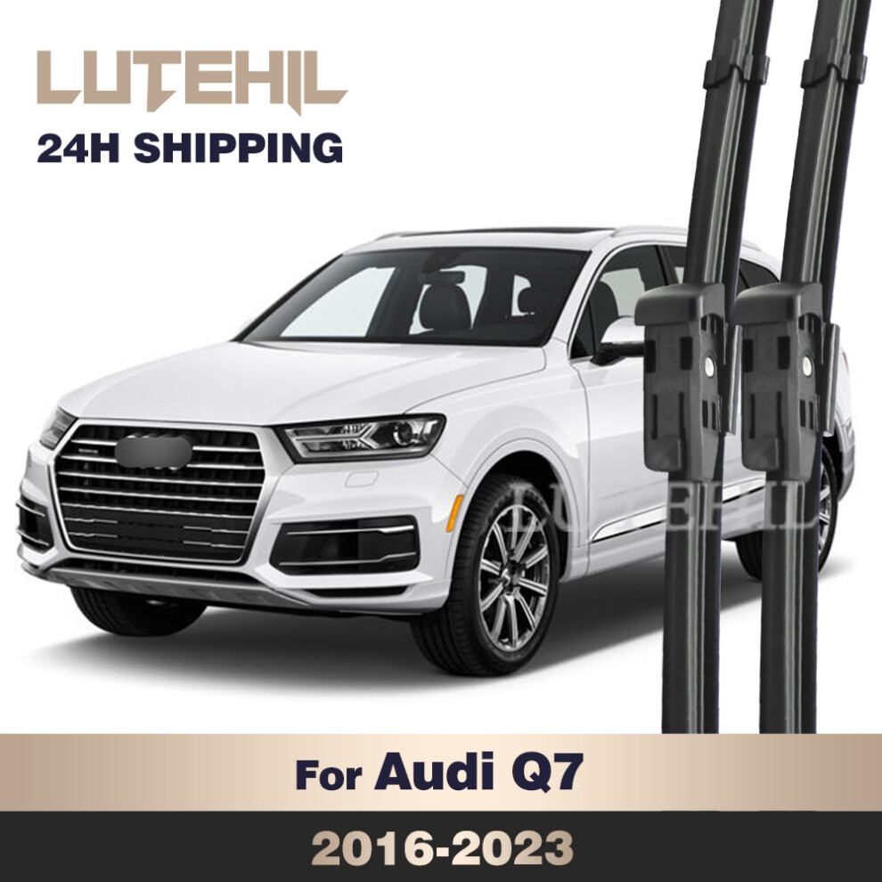 For Audi Q7 2016-2023 2017 2018 2019 2020 2021 2022 Wiper Front Wiper Blades Windshield Windscreen Window Brush 26" 20"-image-OPC-PHXZNGS-NEW