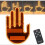 (Women) Remote Control LED Back Window Car Sign with Gesture Lighting for Fun Illumination 1